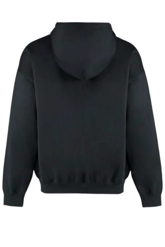 Y-3 JE9278 Logo Zip Hoodie - Black Men's Streetwear Fashion Hooded Sweatshirt | Perfect for Urban Style, Gym & Casual Outfits