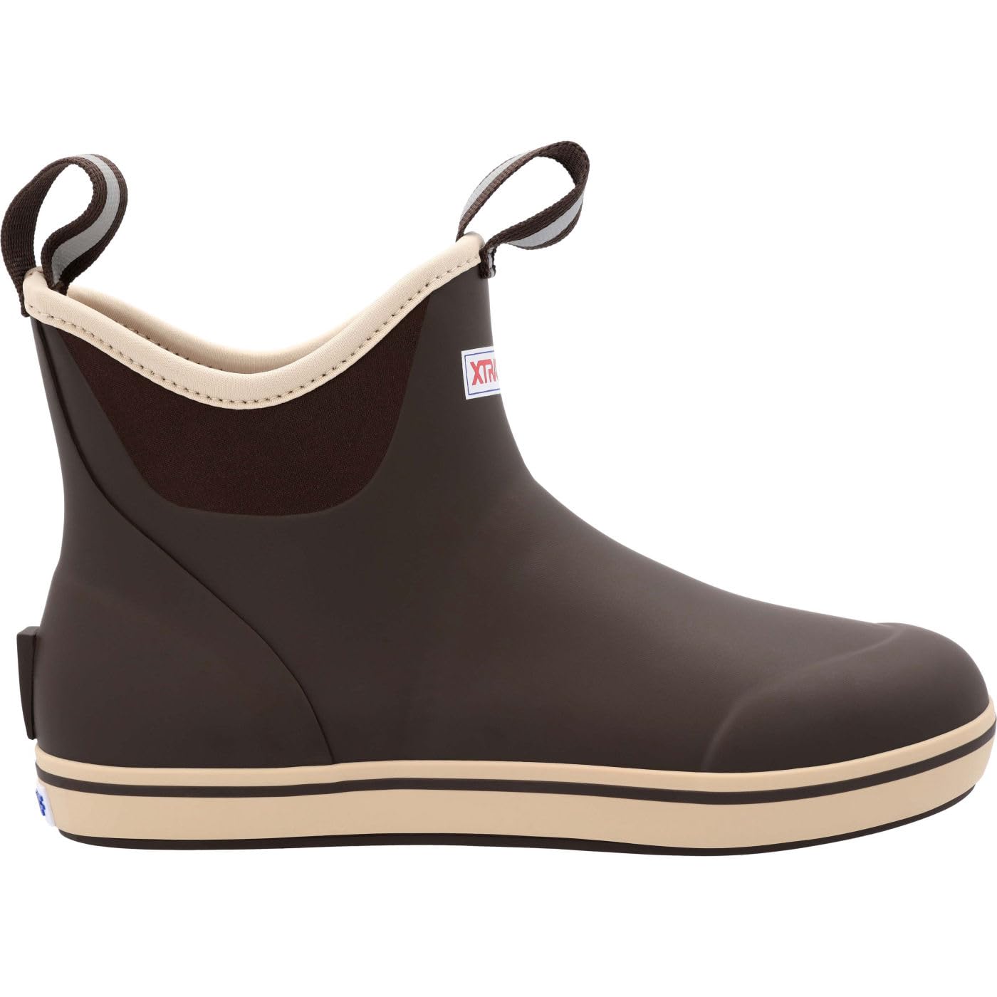 Xtratuf Women's 6 Inch Ankle Deck Boot - Waterproof Rubber Fishing & Work Boots for Outdoor, Gardening, and Boat Activities