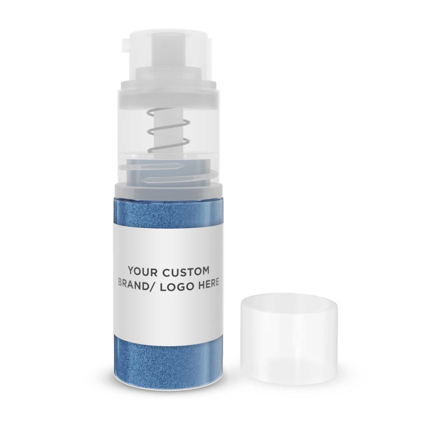 Deep Blue Tinker Dust® Glitter - 4g Spray Pump for DIY Crafts, Nail Art & Cosmetics | Private Label Glitter for Professional Makeup & Body Art