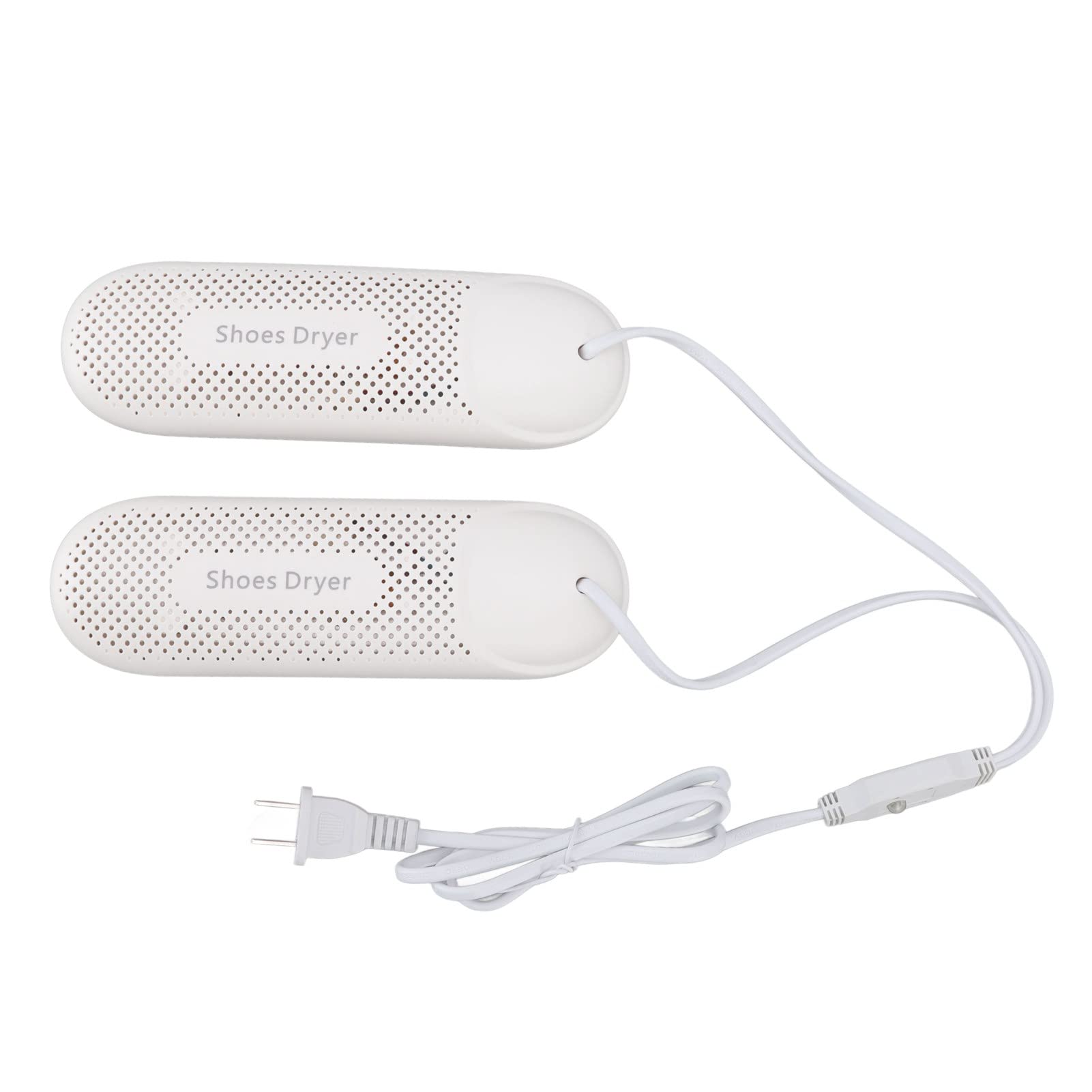 12W Portable Shoe Dryer with 360° Sterilization & Deodorization - Precise Temperature Control for Boots, Sneakers & Athletic Shoes (110V) | Fast Drying for Wet Shoes After Rain, Sports or Outdoor Activities