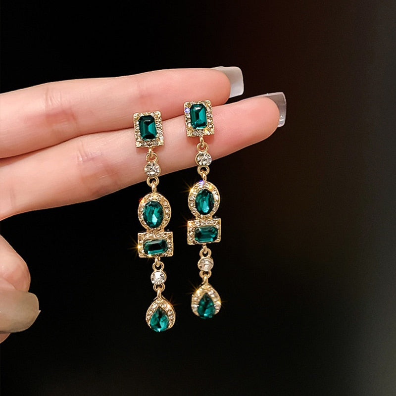 Elegant Women's Long Pearl Tassel Drop Earrings - Perfect for Weddings, Parties & Special Occasions