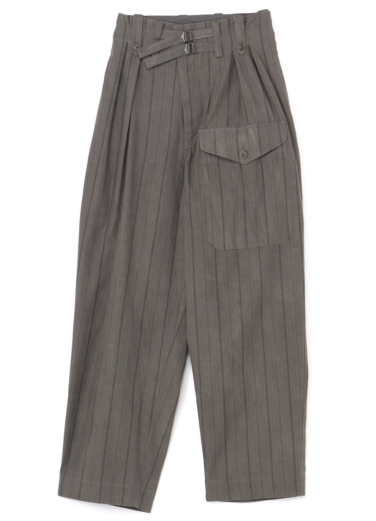 Premium Cotton Stripe Ink Dyed Gurkha Pants for Men - Comfortable & Stylish Casual Trousers for Outdoor Adventures, Travel & Lounge Wear