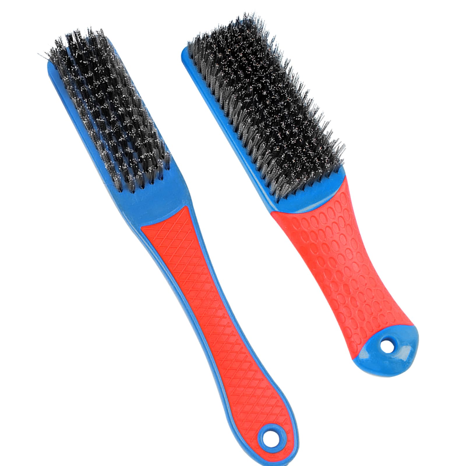 Stainless Steel Wire Brushes for Rust & Paint Removal - Heavy Duty Cleaning & Scrubbing Tools (2 Pack) - Perfect for Metal, Grill, Auto Parts & DIY Projects