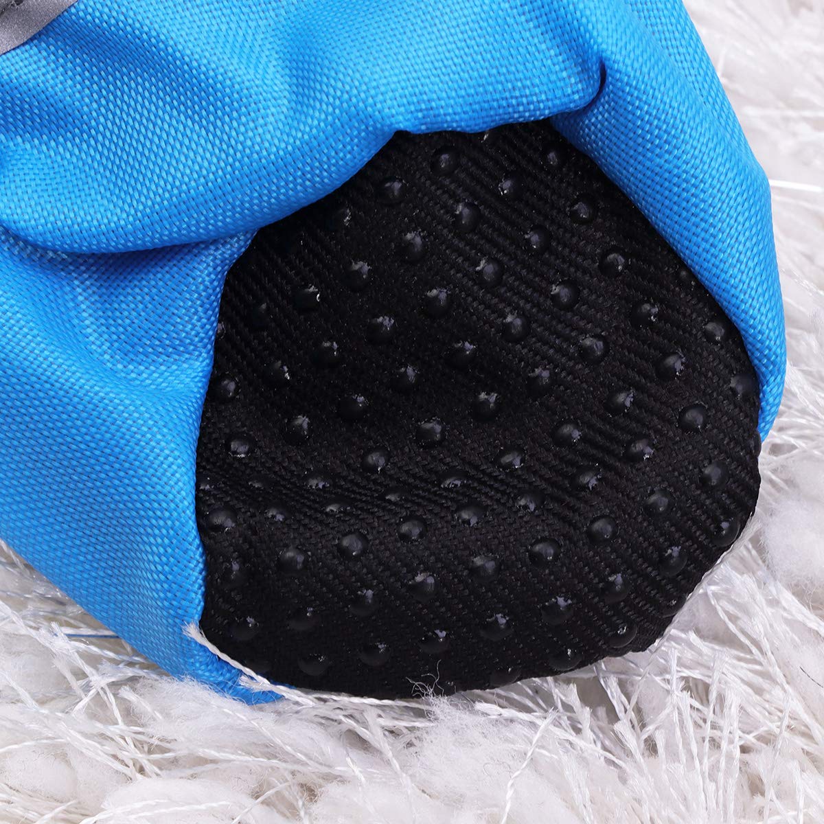 POPETPOP 4pcs Dog Boots - Waterproof Paw Protectors for Snow & Rain - Outdoor Pet Shoes for Large Dogs