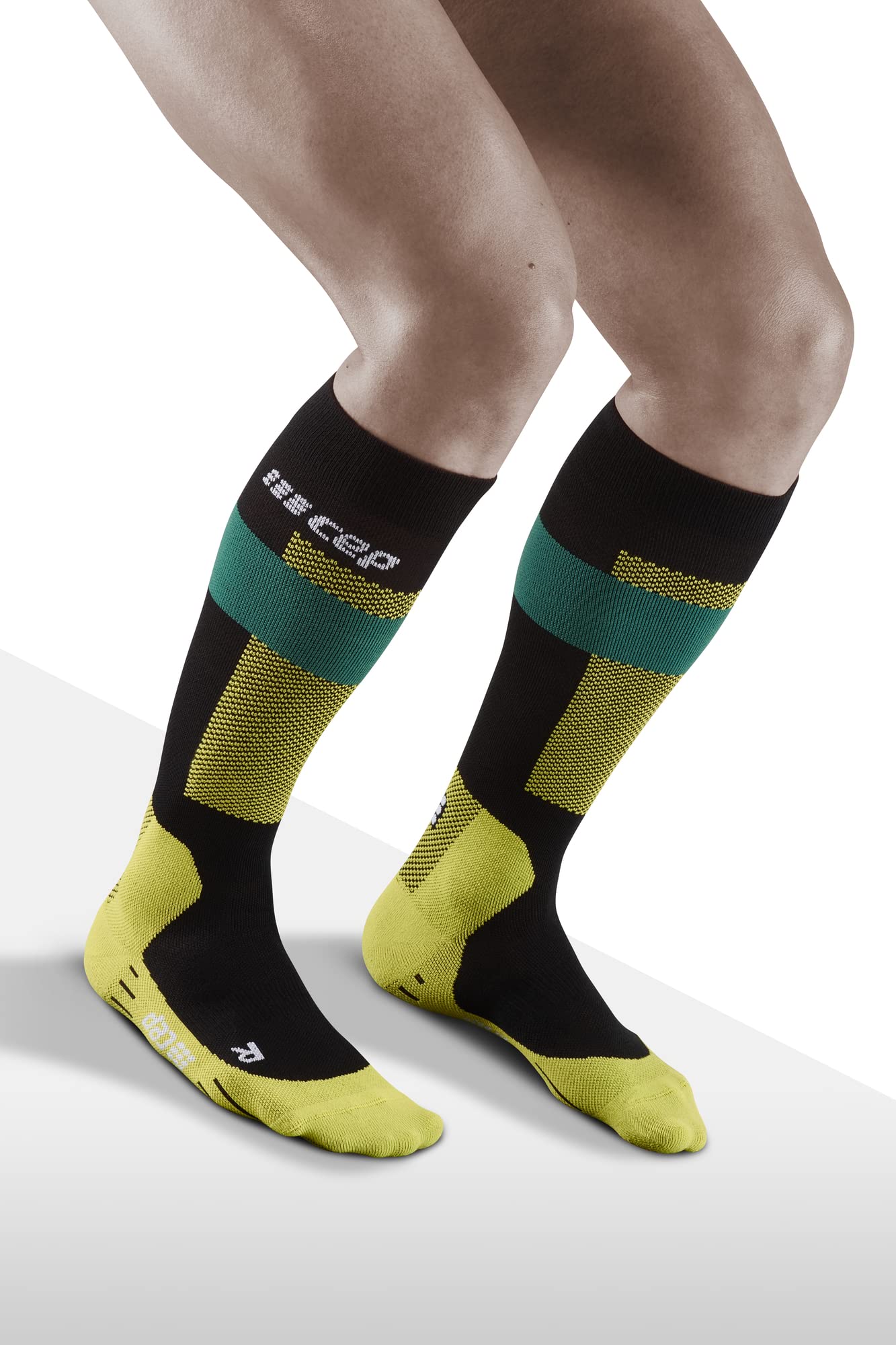 CEP Men's Merino Wool Compression Socks - Thermal Winter Ski Socks for Performance & Warmth - Perfect for Skiing, Snowboarding & Cold Weather Activities