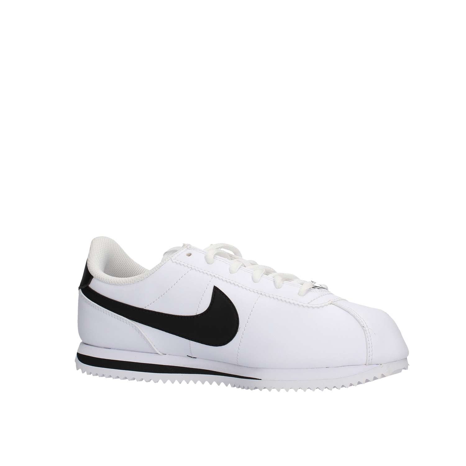 Nike Cortez Basic SL Sneakers for Big Kids - White/Black - Classic Running Shoes for Boys & Girls - Perfect for School, Sports & Casual Wear