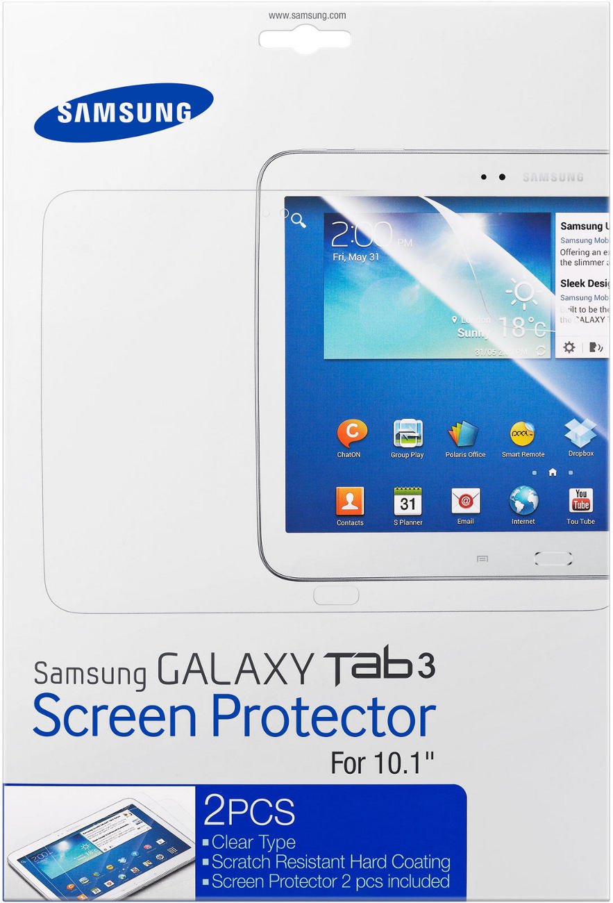 Premium Clear Screen Protector for Samsung Galaxy Tab 3 (10.1 Inch) - HD Anti-Scratch & Bubble-Free Protection - Perfect for Work, Study & Entertainment