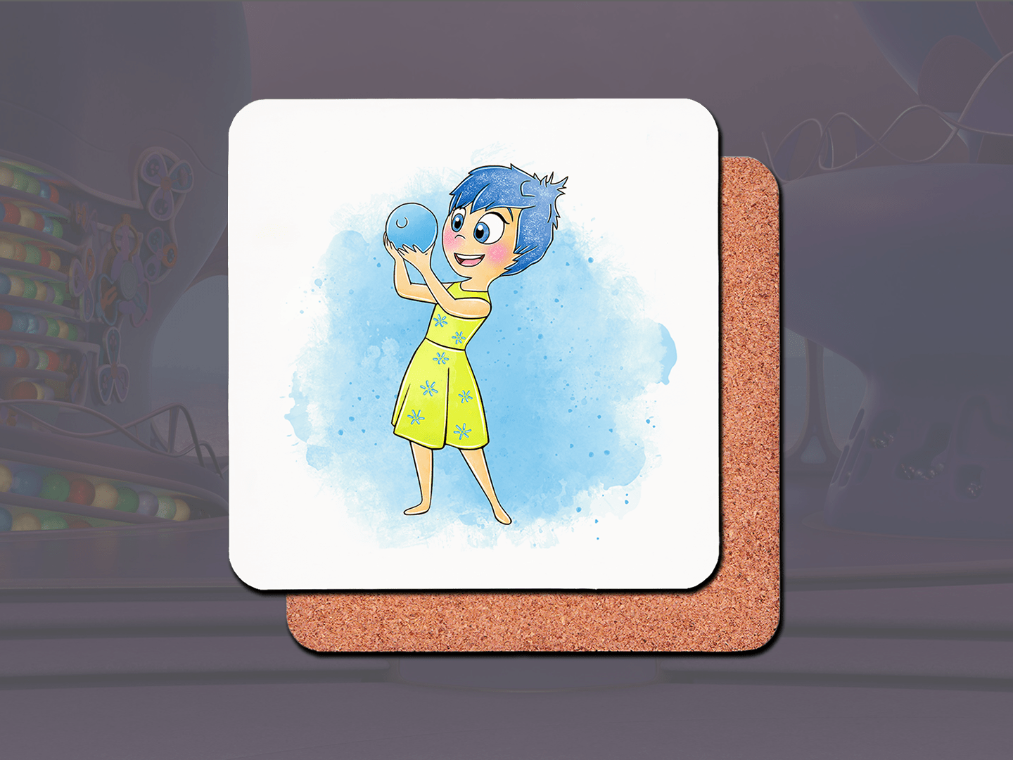 Inside Out: Joy Mug - Disney Pixar Inspired Coffee Cup for Fans - Perfect for Hot Drinks, Office Use & Gift Giving