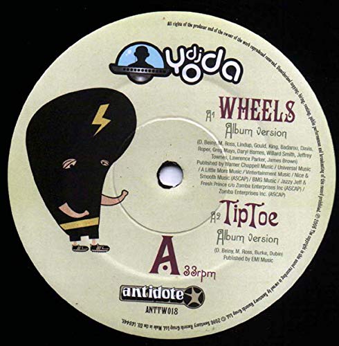 DJ YODA / WHEELS - Premium DJ Turntable Equipment for Professional DJs & Music Producers - Perfect for Clubs, Parties & Home Studios