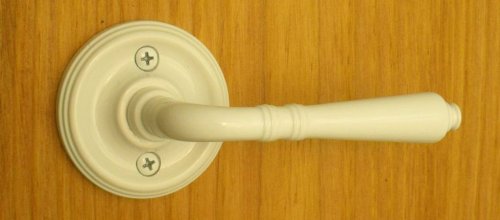 FPL Providence Solid Brass Passage Lever Set for Closet & Hallway Doors - 2-3/8