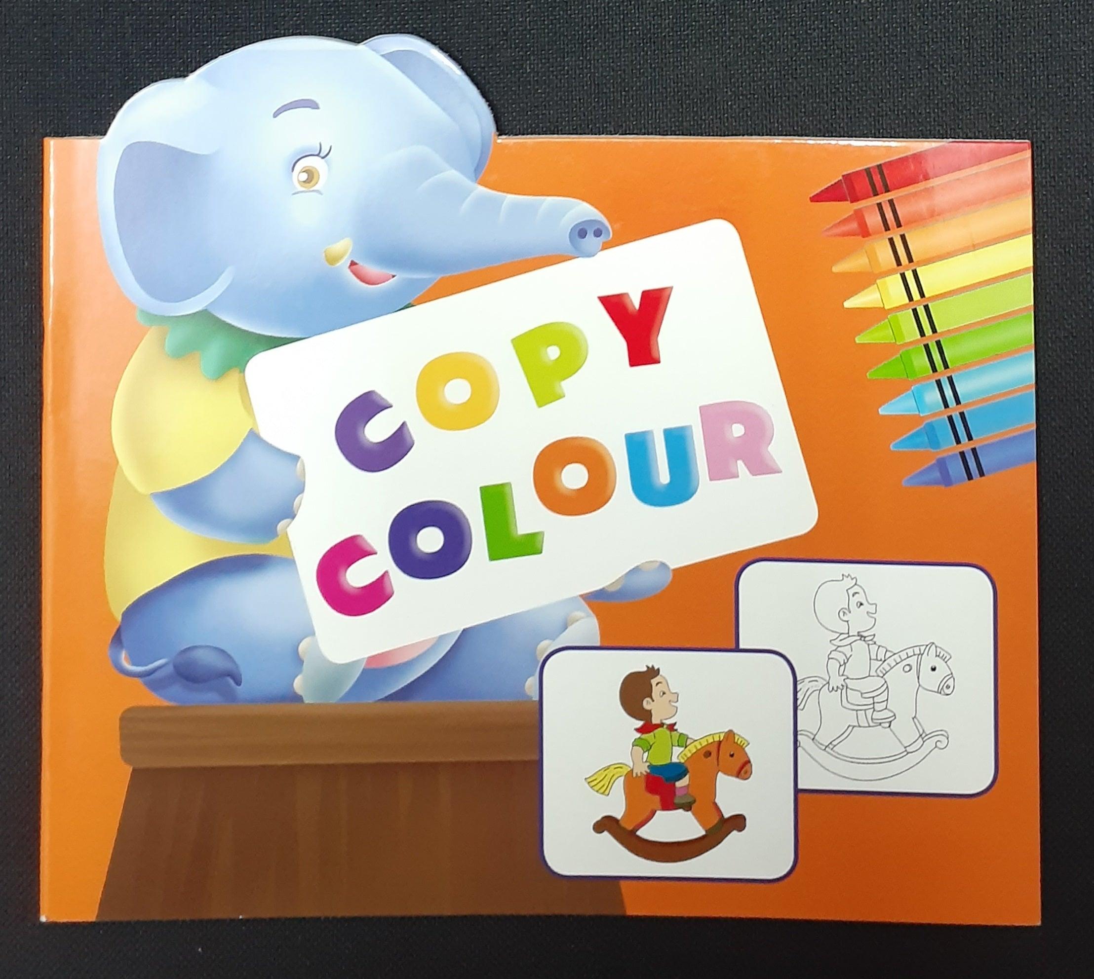 Copy Colour (Orange) - High-Quality Reusable Notebook for School, Office & Creative Writing - Perfect for Students, Professionals & Artists