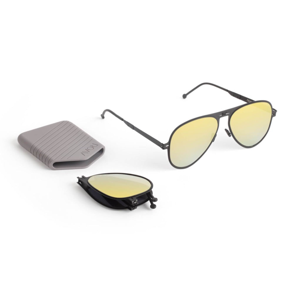 Roav Foldable Eyewear - Lightweight & Durable Sunglasses for Men & Women - Perfect for Travel, Driving, and Outdoor Activities