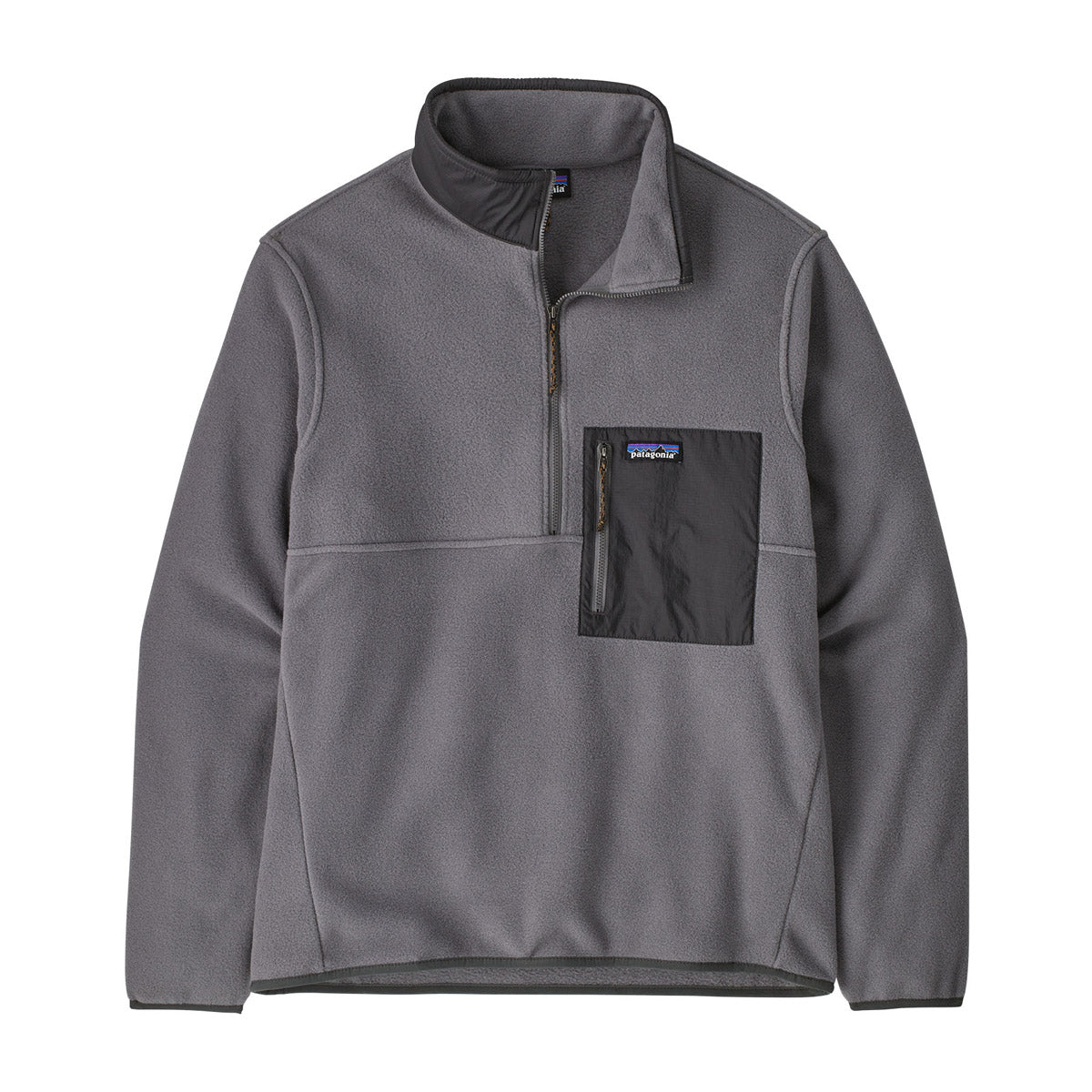 Men's Microdini 1/2 Zip Pullover Fleece Jacket - Lightweight Thermal Quarter Zip Sweatshirt for Hiking, Running & Outdoor Activities