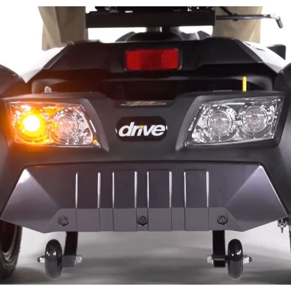 Drive Medical Cobra GT4 Heavy Duty Power Scooter - 4-Wheel Mobility Scooter for Adults, 300 lb Weight Capacity - Ideal for Outdoor & Indoor Use, Shopping, Travel & Daily Mobility Assistance