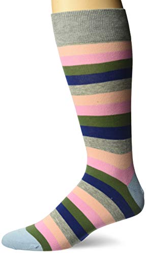 Large Stripes (Grey Heather)