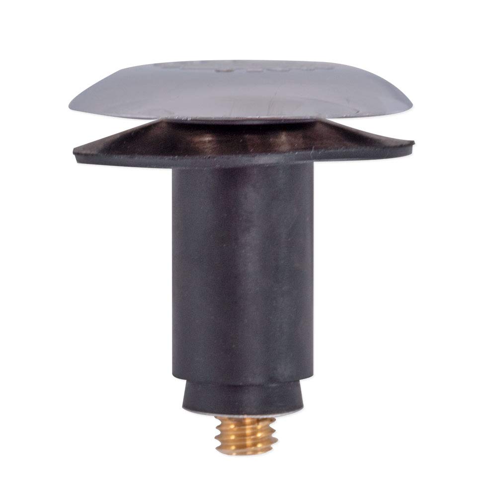 EZ-Flo Snap and Press Stopper with Rubber Seal - 3/8 Inch Thread, Chrome Plated (35253) - Perfect for Kitchen Sinks, Bathroom Drains & Plumbing Repairs