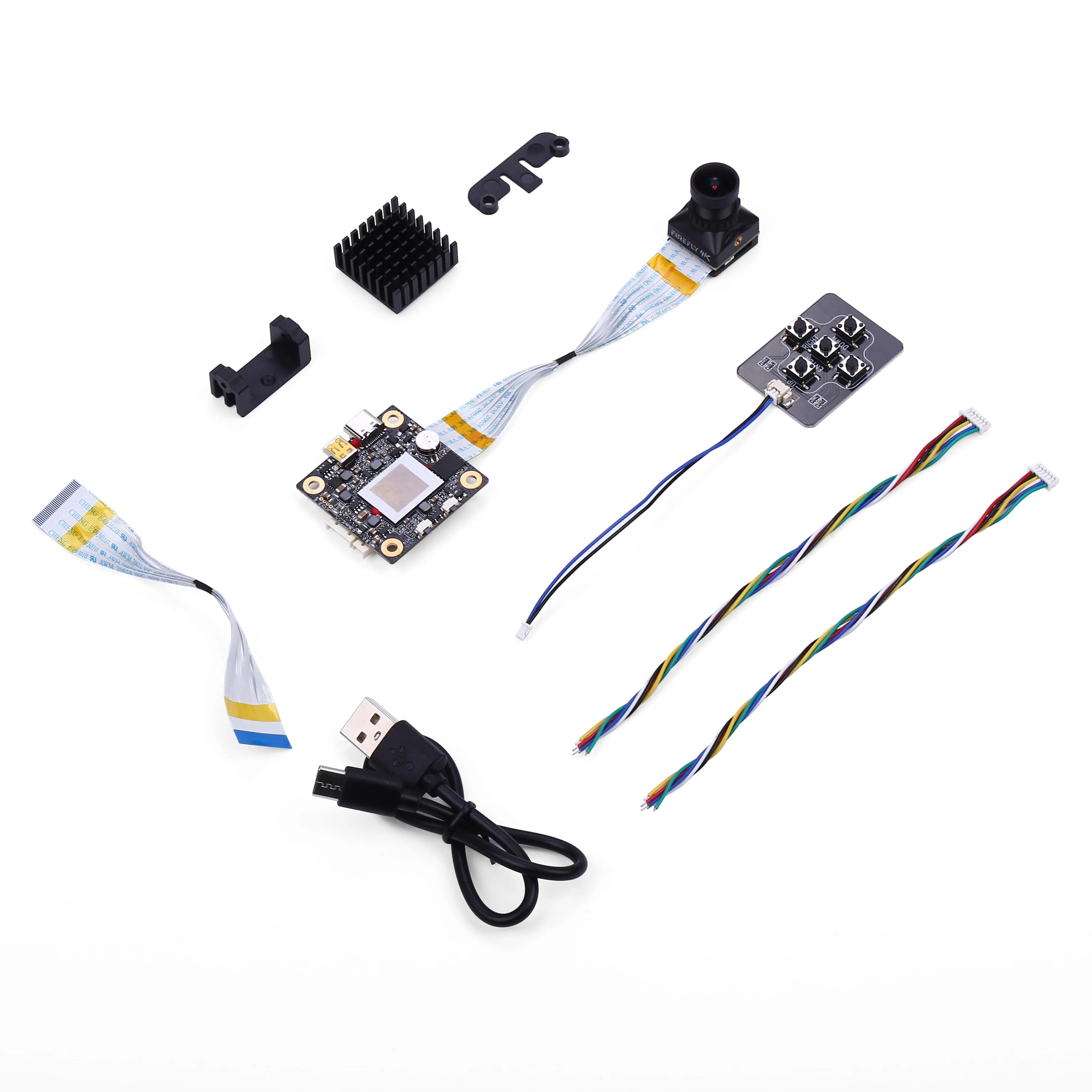 Hawkeye 4K Split V5 FPV Camera - 100FPS, 256GB, USB/AV Output with EIS & Gyroflow Stabilization for Racing Drones - Perfect for FPV Freestyle, Cinematic Shots and High-Speed Drone Racing