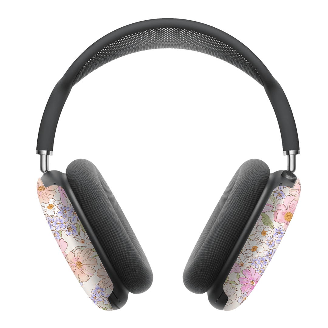Lillia Flower AirPods Max Case - Protective Cover for Apple AirPods Max Headphones - Cute Floral Design - Perfect for Travel, Work & Daily Use