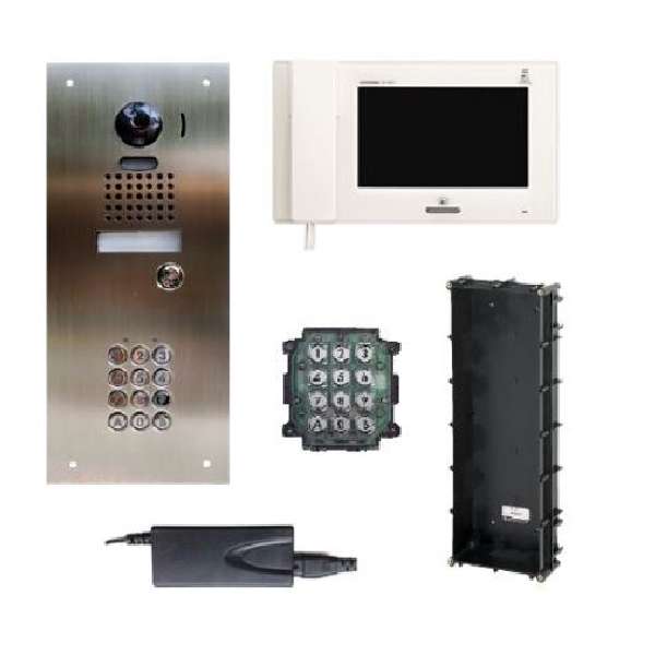 Aiphone JP Series Access Control Intercom Kit - Secure Entry System with Video Intercom for Homes & Businesses | Easy Installation & Remote Access