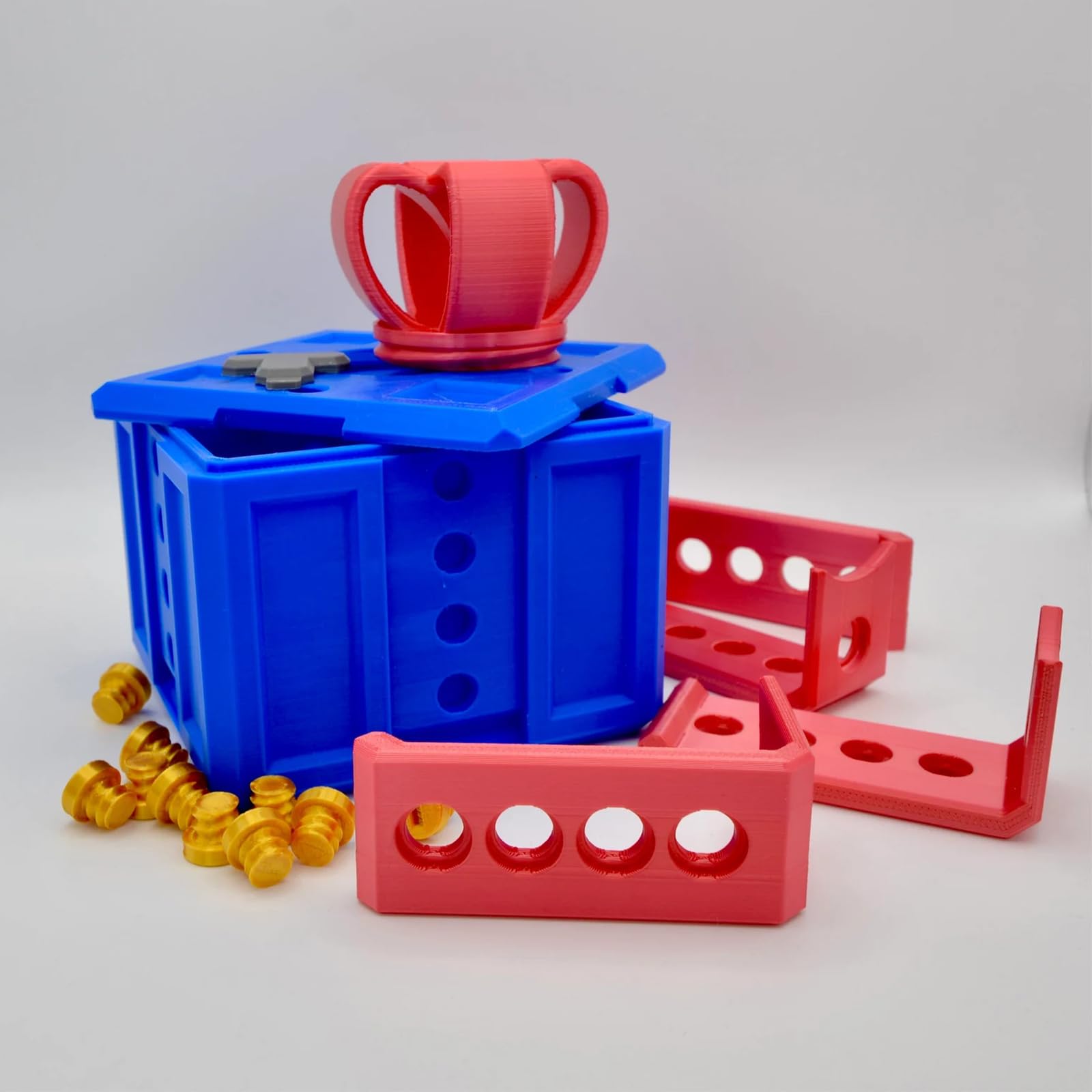 Funny 3D Annoying Gift Box with Screws - Prank Gag Gift for Christmas & Birthdays