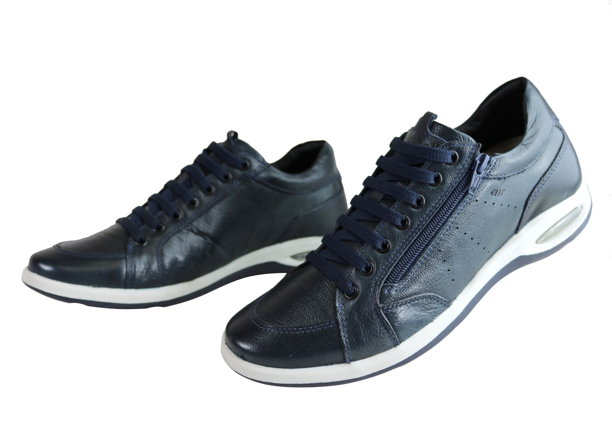 Ferricelli Harley Men's Comfortable Slip-On Casual Shoes - Brazilian Made Leather Loafers for Work, Travel & Everyday Wear