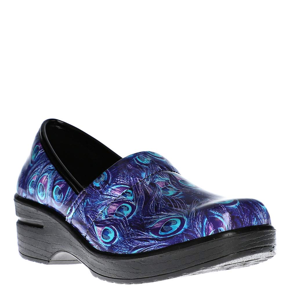 Easy Works by Easy Street Women's Laurie Clog - Comfortable Slip-On Shoes for Nurses, Teachers & Healthcare Workers - Perfect for Work, Errands & All-Day Wear