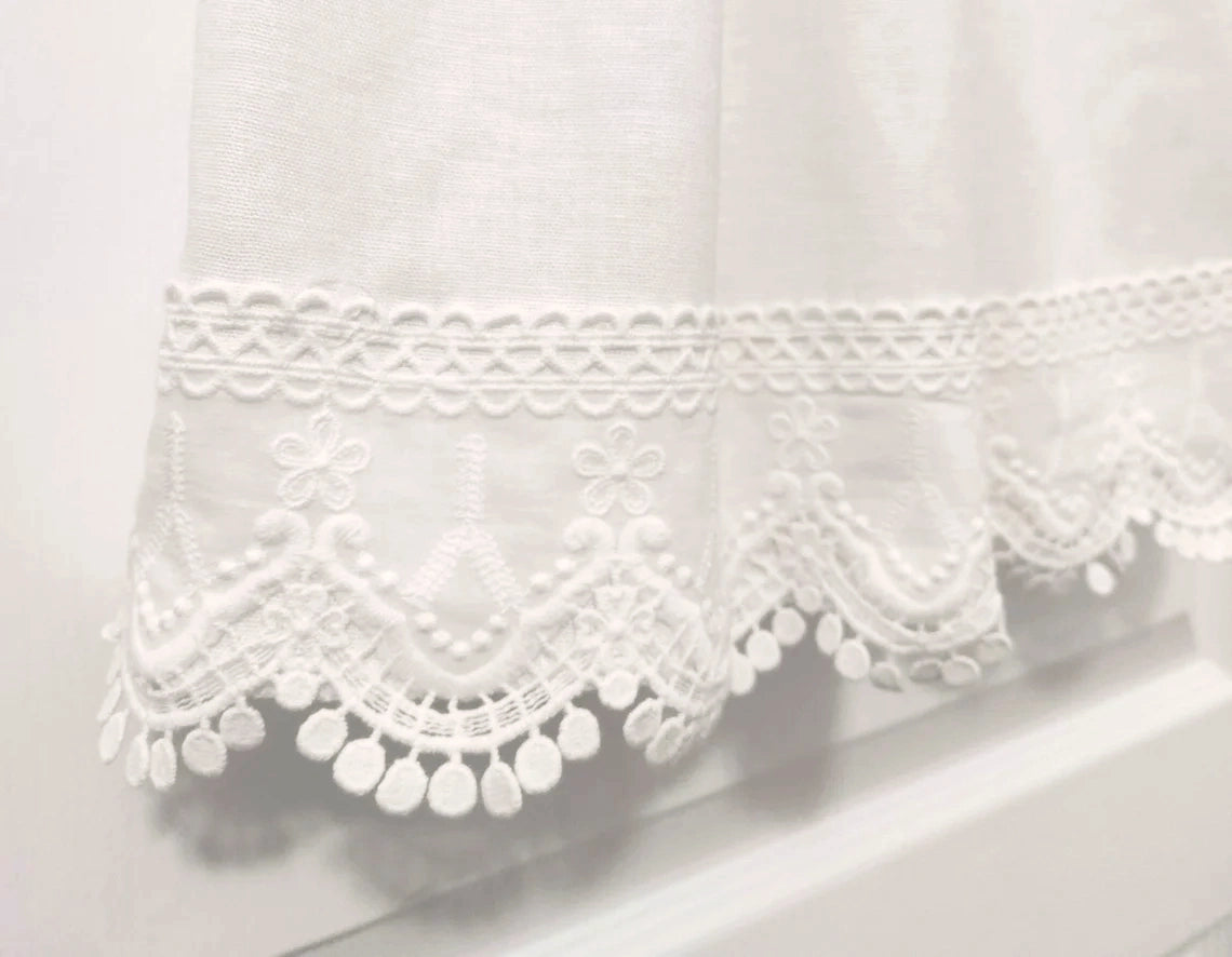Darla Blessing Gown - Elegant Floral Lace Wedding Dress for Bride - Perfect for Church Ceremonies & Formal Occasions