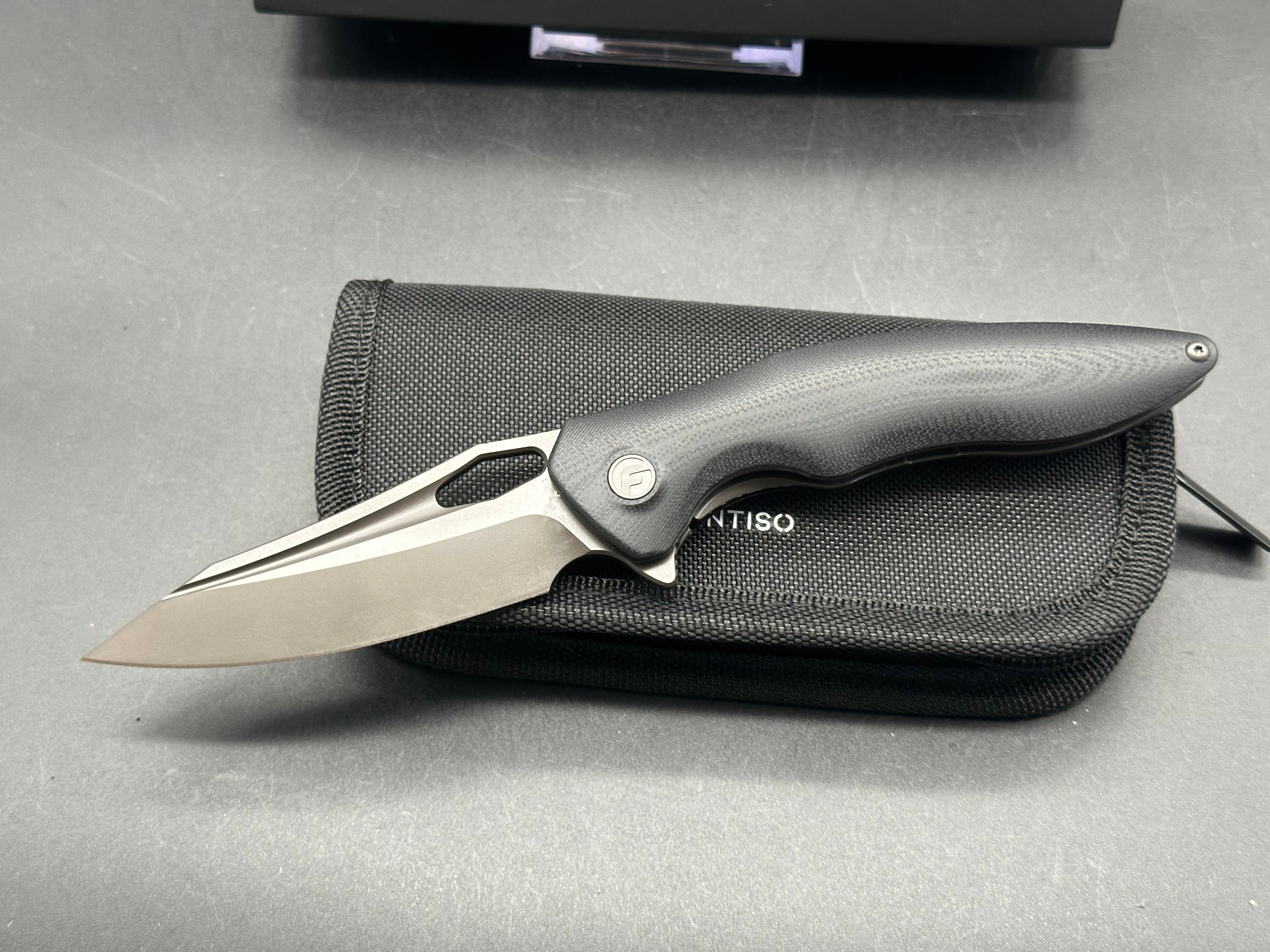 Fintiso Apollo Folding Pocket Knife - 3.3