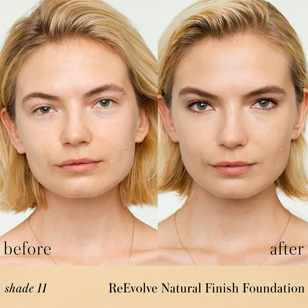ReEvolve Natural Finish Liquid Foundation - Lightweight, Buildable Coverage for Flawless Skin | Perfect for Everyday Wear & Special Occasions