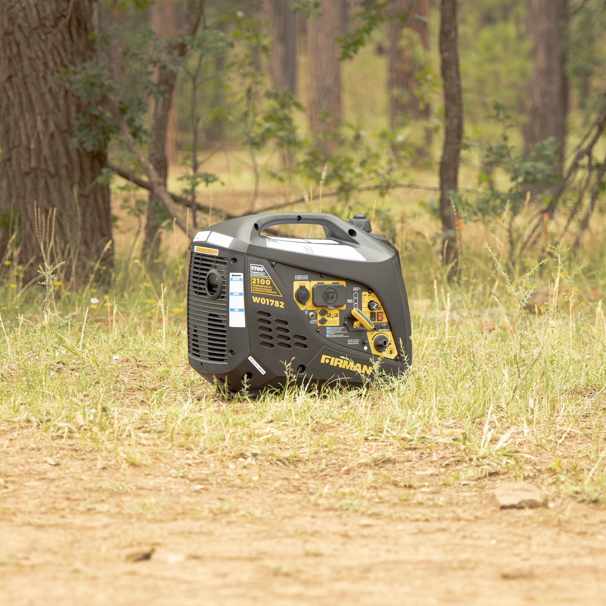 2100W Portable Inverter Generator with Recoil Start - Quiet, Lightweight Power for Camping, RV Trips & Emergency Backup