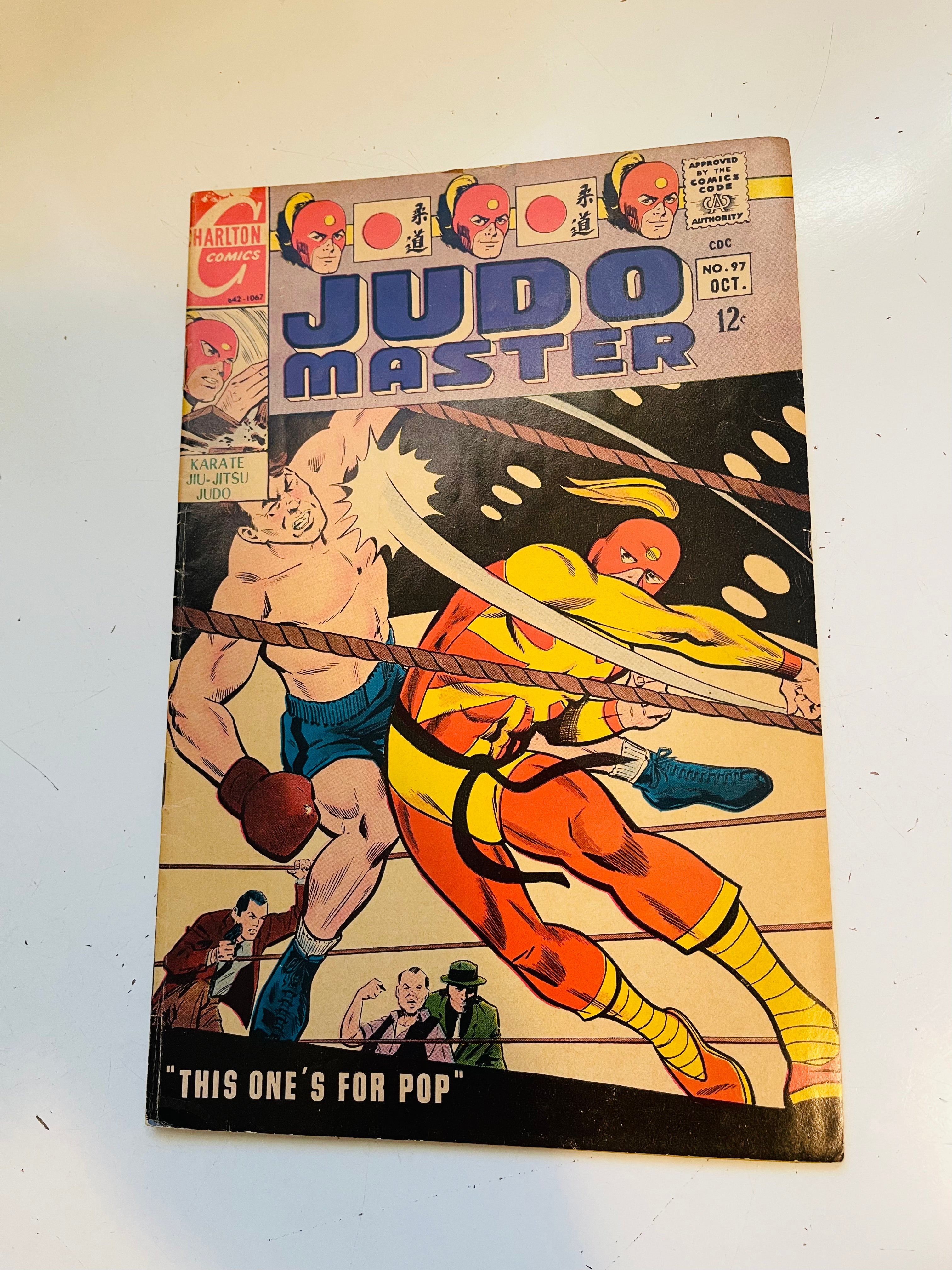 Judo Masters #96 Vintage 1967 Comic Book - VF Condition | Collectible Martial Arts Memorabilia for Fans & Enthusiasts