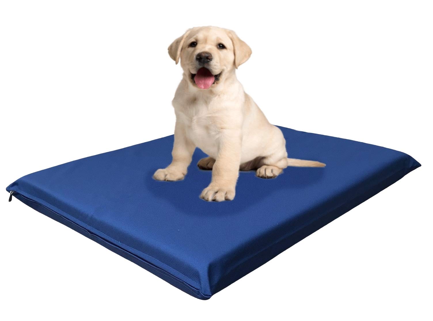 Premium High-Density Gel-Infused Memory Foam Dog Bed - Waterproof All-Weather Cover - Orthopedic Support for Large Dogs (34