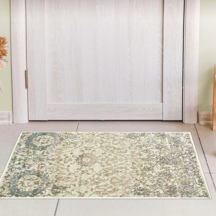 Pendleton Traditional Floral Indoor Area Rug & Runner Rug - Soft Non-Slip Living Room, Bedroom, Hallway Carpet for Home Decor