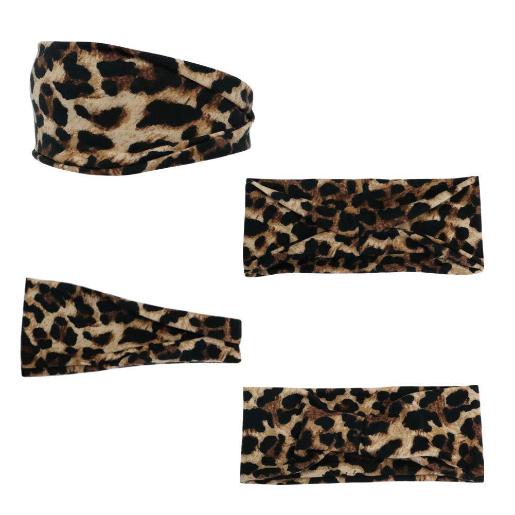 6 Pack Women's Elastic Wide Headbands - Yoga, Workout, Running & Exercise Hair Bands - Non-Slip Sports Fashion Accessories for Active Women (6pack_601) | Perfect for Gym, Yoga Class, Jogging & Daily Wear