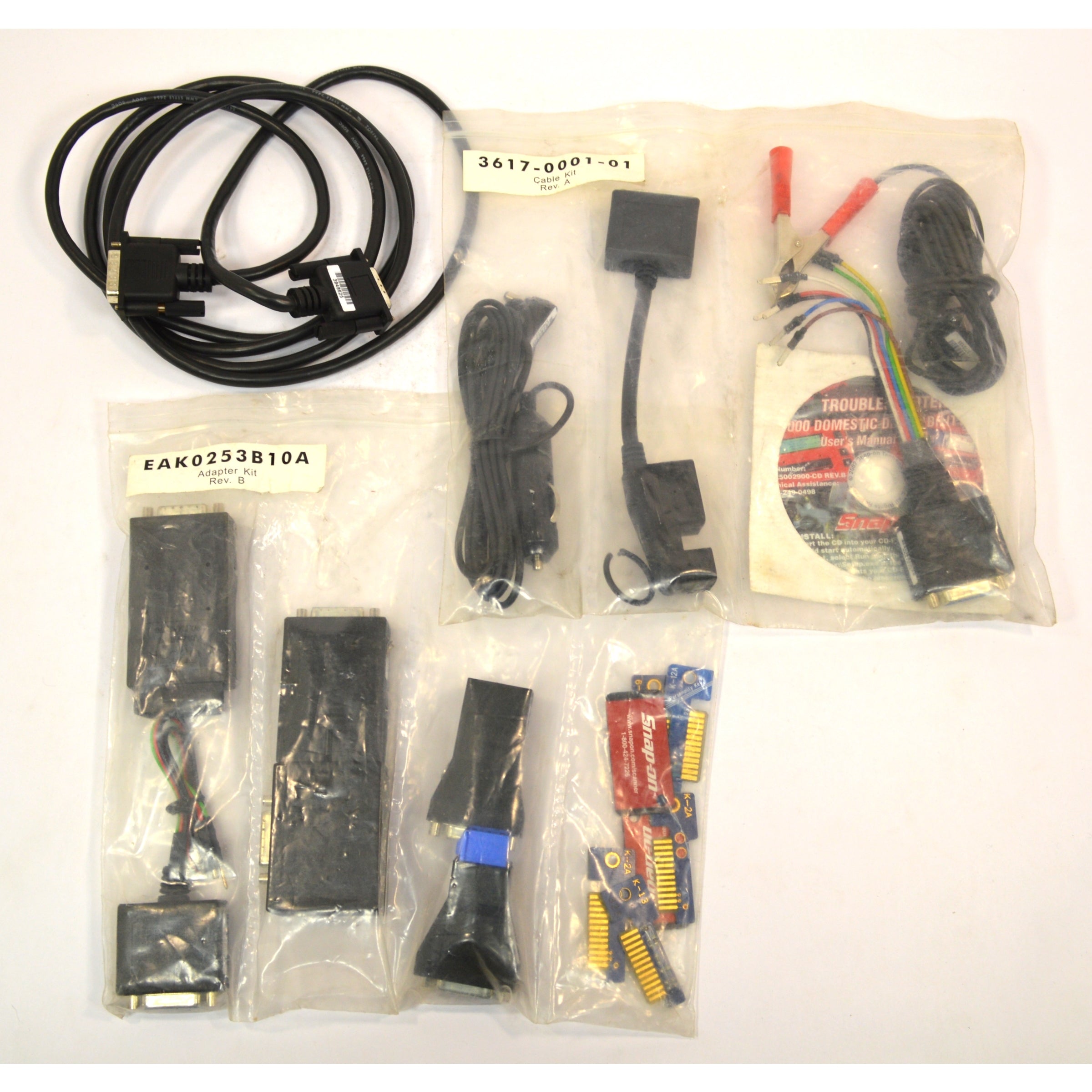 Snap-On MT2500 Diagnostic Scanner Kit - Complete Set with Cartridges & Carrying Case | Perfect for Auto Repair Shops & DIY Car Diagnostics
