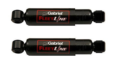 2 Wabash Trailers National Suspension Shocks Gabriel 85000 - Heavy Duty Shock Absorbers for Smooth Towing & Hauling - Perfect for Semi Trucks, Trailers & Commercial Vehicles