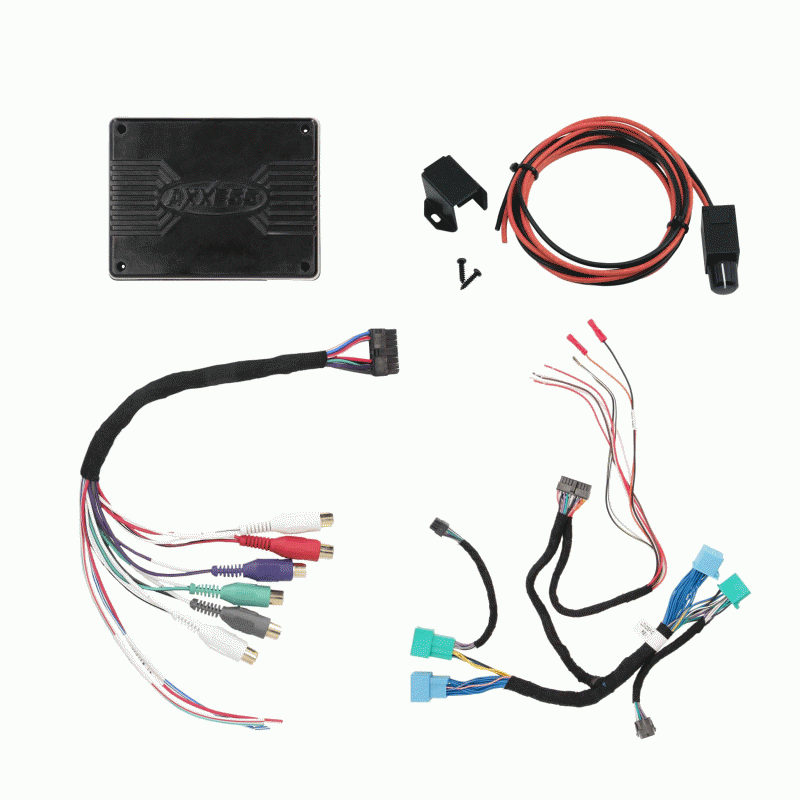 AXDSPL CH8 8-Channel DSP Amplifier Interface Adapter for 2021+ Chrysler Dodge Jeep Ram Vehicles - Upgrade Car Audio System for Enhanced Sound Quality & Clarity