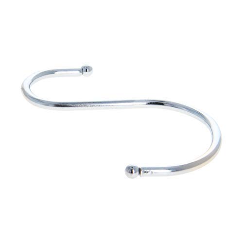 MroMax 12-Pack Silver S-Shaped Metal Hooks 3.15