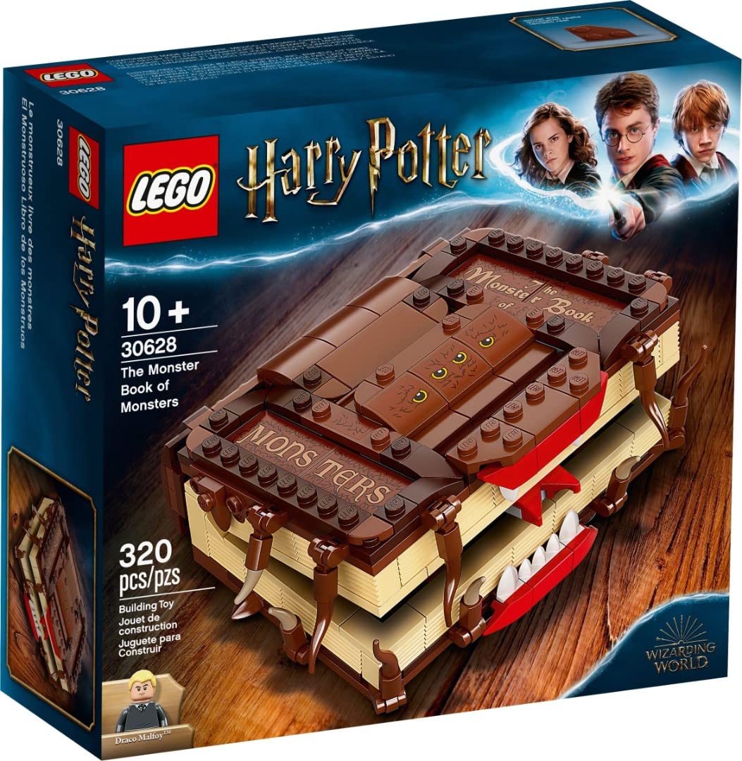 LEGO Harry Potter The Monster Book of Monsters 30628 Building Blocks Set - Official Hogwarts Collectible for Kids & Adults - Perfect for Harry Potter Fans, Classroom Rewards & Birthday Gifts