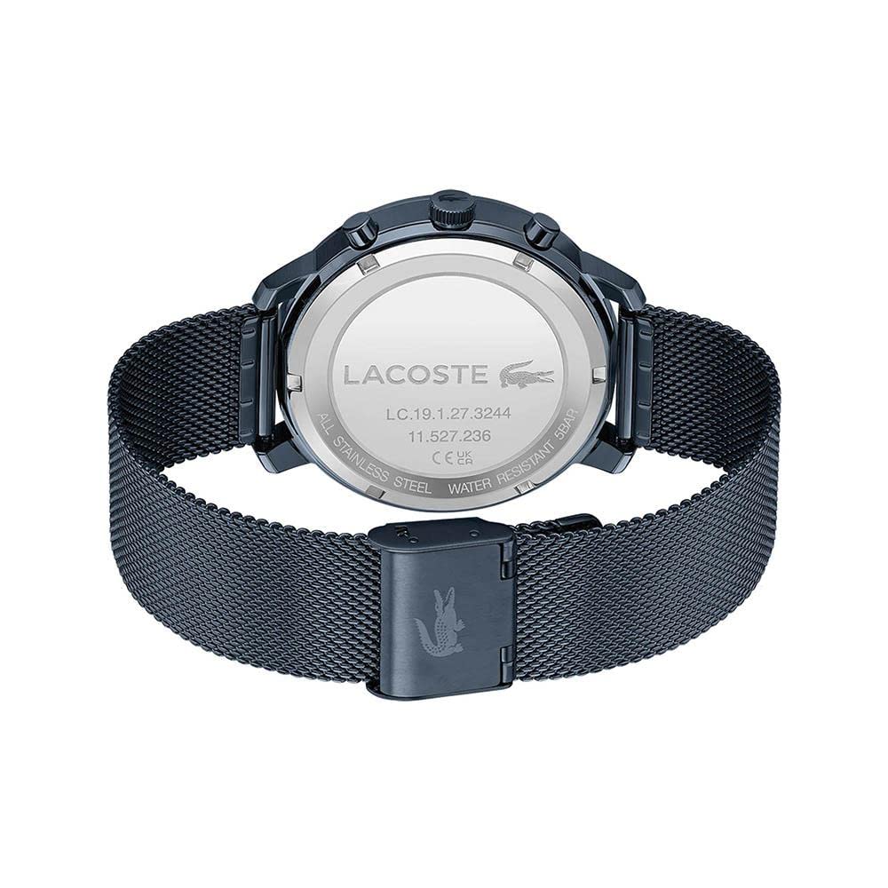 Lacoste Replay Men's Quartz Multifunction Watch - Waterproof, Stainless Steel, Date Display - Perfect for Business, Casual & Outdoor Activities