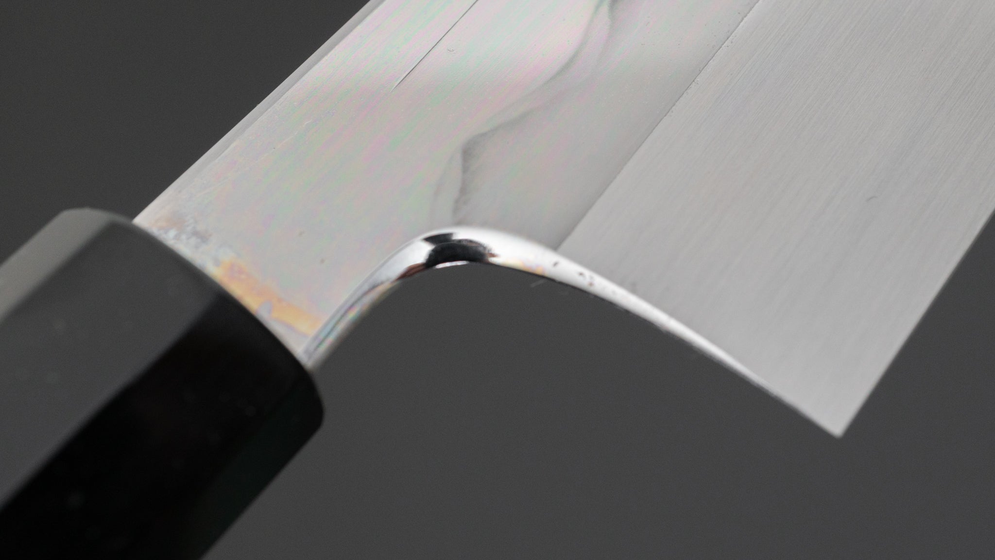 Hitohira Togashi White #1 Notaremon Mizu Honyaki Gyuto 240mm Japanese Chef Knife - Kurokaki Persimmon Handle with Saya (#089) - Perfect for Professional Chefs & Home Cooking Enthusiasts
