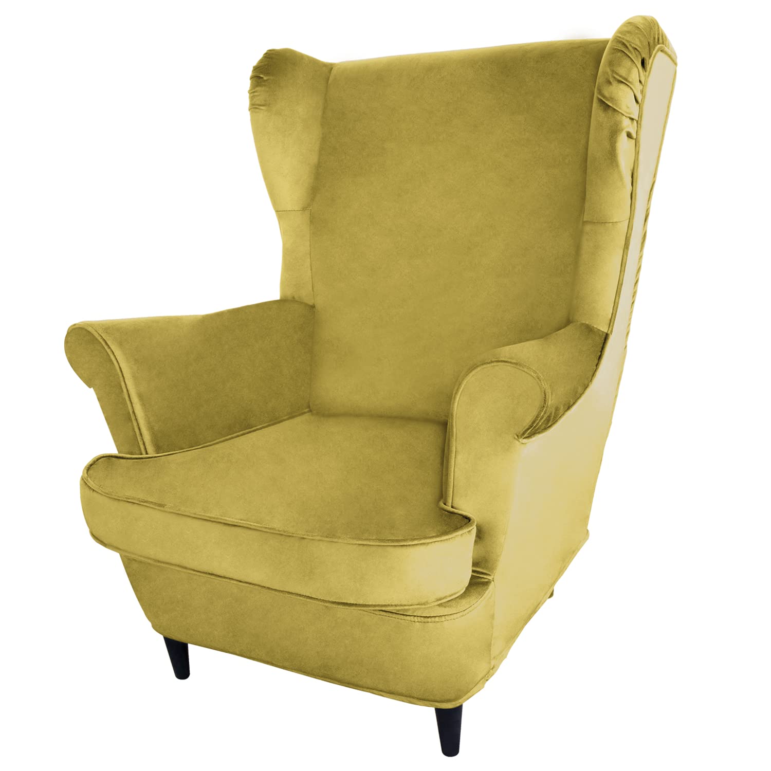 CRIUSJA IKEA Strandmon Armchair Cover - Stretchable Sofa Slipcover for Living Room, Couch Protector (2030-10) - Perfect for Home Decor, Pet Protection & Furniture Refresh