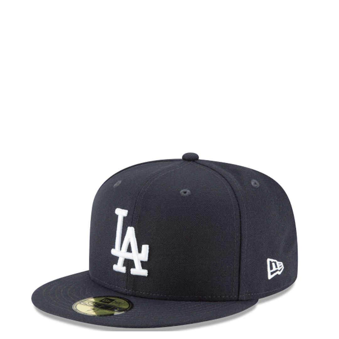 Official Los Angeles Dodgers 59FIFTY Fitted Baseball Cap - Adjustable Snapback Hat for Men & Women - Perfect for Games, Sports, and Casual Wear