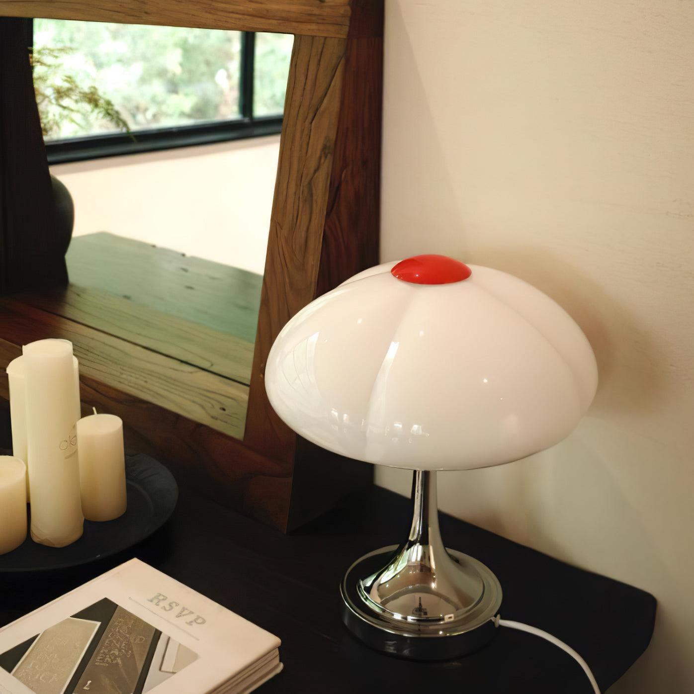 Elegant Flower Petal Table Lamp - Modern Bedside Night Light for Bedroom, Living Room & Office Decor - Soft Warm White LED Lighting for Relaxation & Ambience