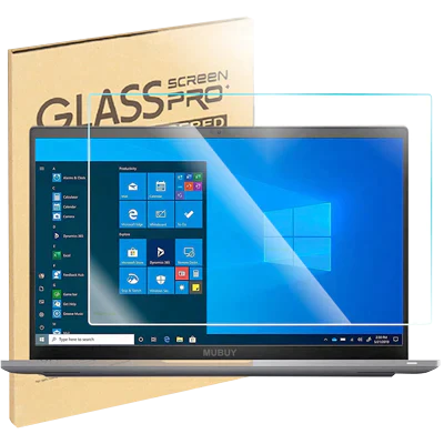 16-Inch (16:10 Aspect Ratio) Tempered Glass Screen Protector - HD Clear, Anti-Scratch, Bubble-Free for Laptops & Tablets - Perfect for Work, Gaming & Entertainment