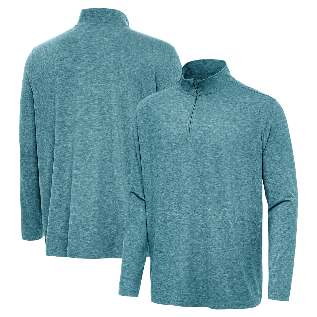 Custom Embroidered Men's Antigua Hunk 1/4 Zip Pullover - Lightweight Performance Shirt for Golf, Running & Outdoor Activities