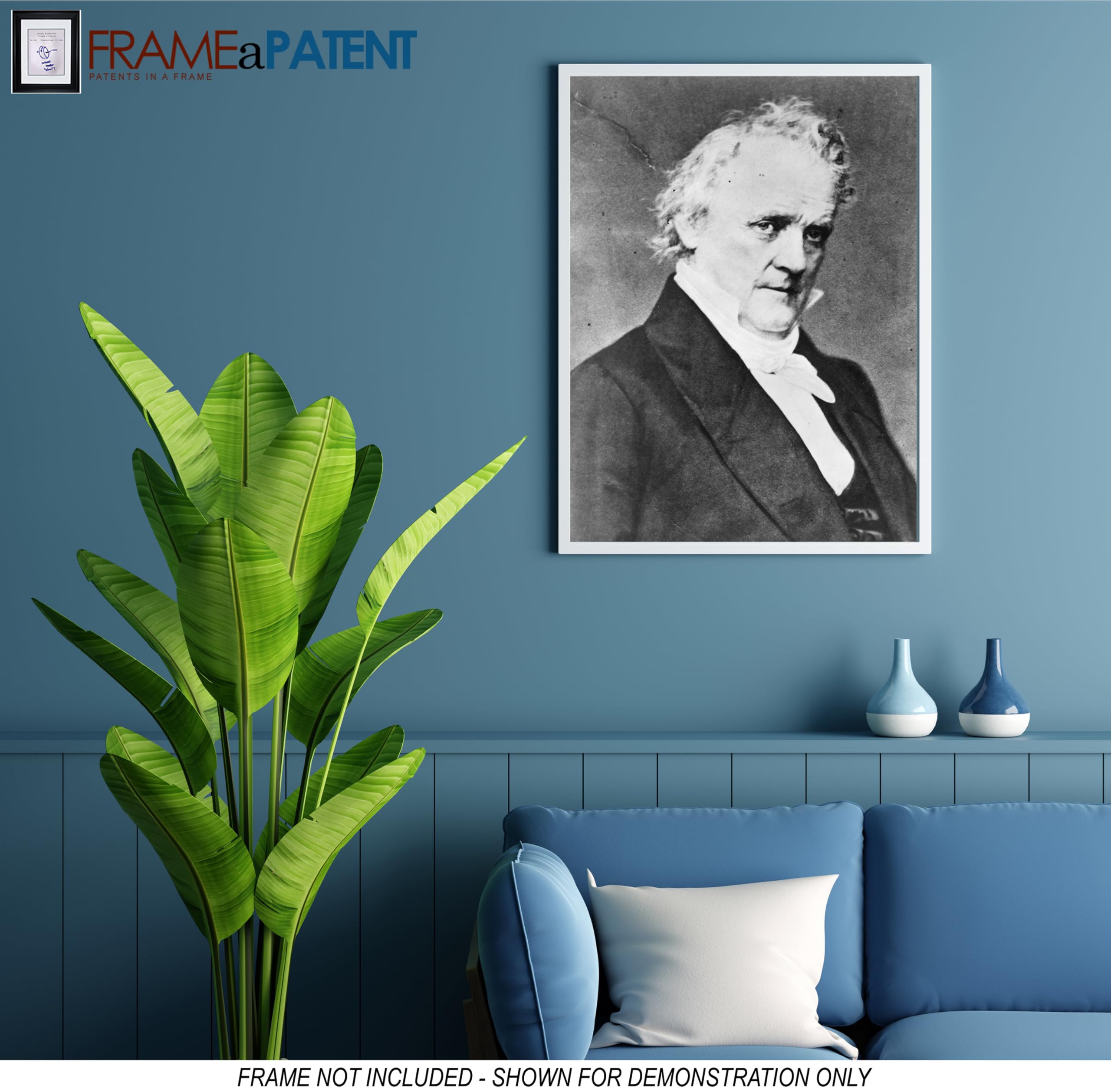 James Buchanan Historical Portrait - 8x10 Inch Glossy Photo Print of 1850 US President - Perfect for Home Decor, Office Display & History Enthusiasts