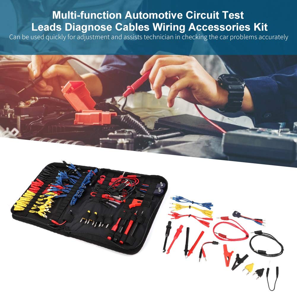 Acouto Automotive Circuit Tester Kit - Multifunction Electrical Diagnostic Tool for Wiring, Cables & Accessories - Perfect for Car Repair, DIY Mechanics & Auto Maintenance