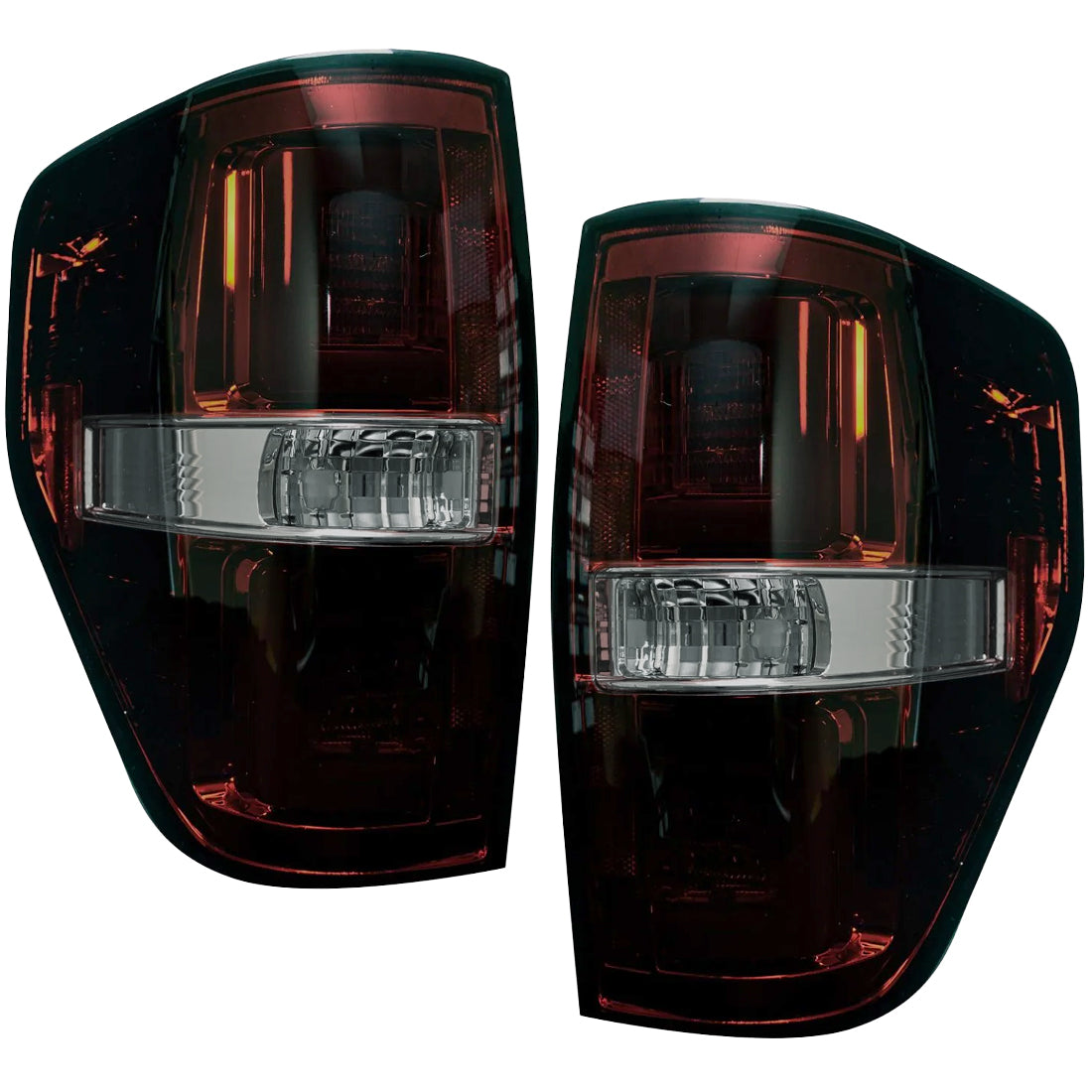 Ford F150 & Raptor 2009-2014 Ultra Bright OLED Tail Lights - Multiple Lens Design for Enhanced Visibility & Style | Perfect for Off-Roading, Night Driving & Truck Customization
