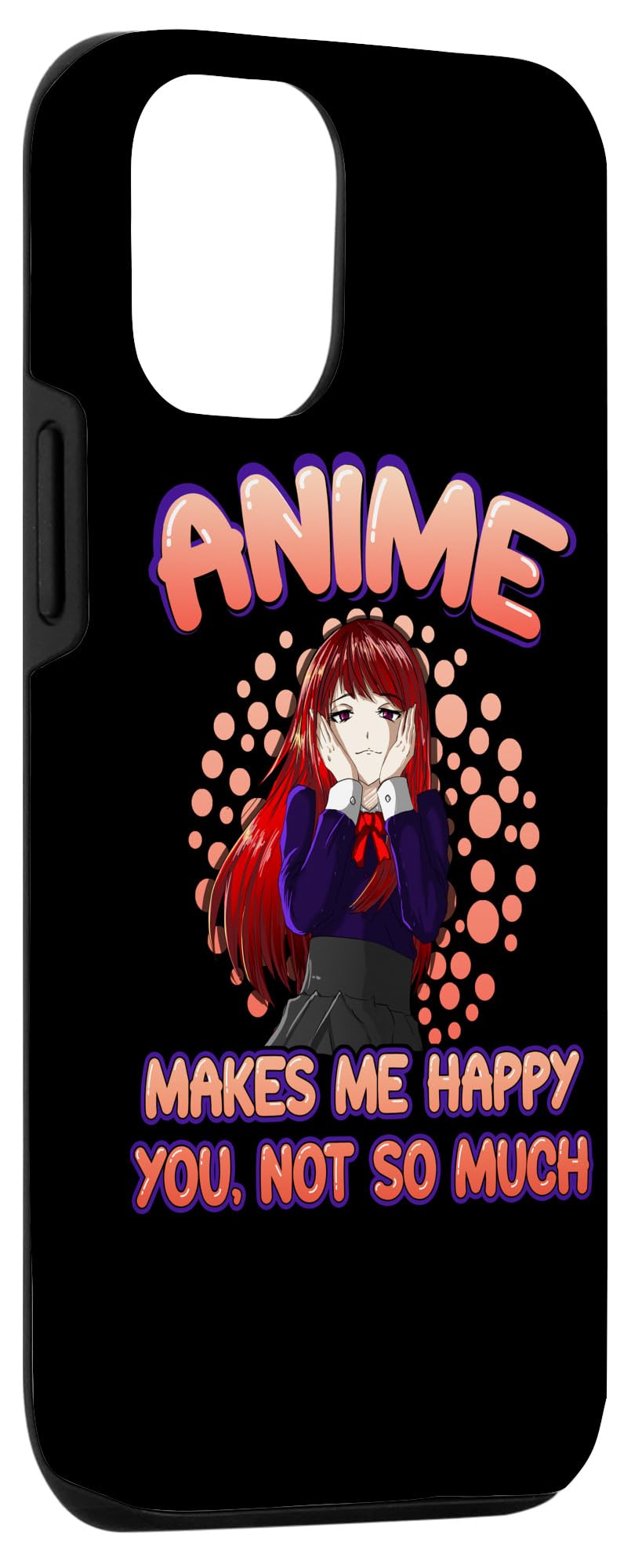 Funny Anime iPhone 12/12 Pro Case - 